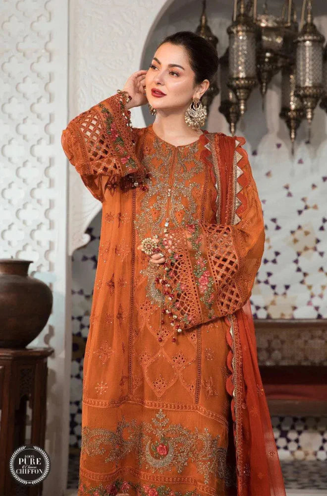 Maria B - Chiffon Wedding Collection - RC 1311
