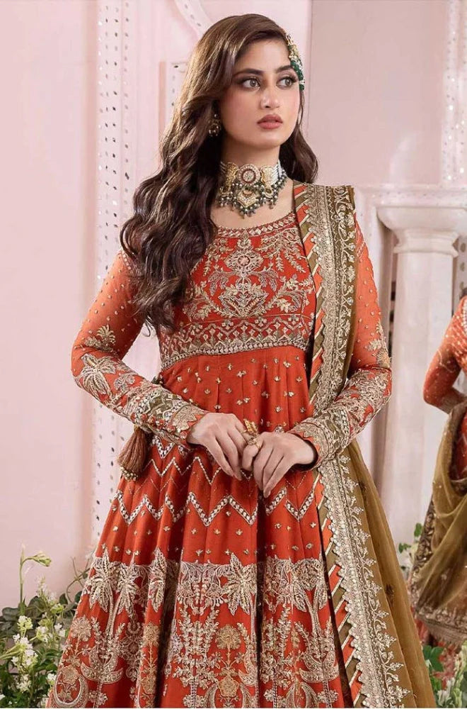 EXCLUSIVE UNSTITCHED EMBROIDERED DRESS - RC 1325
