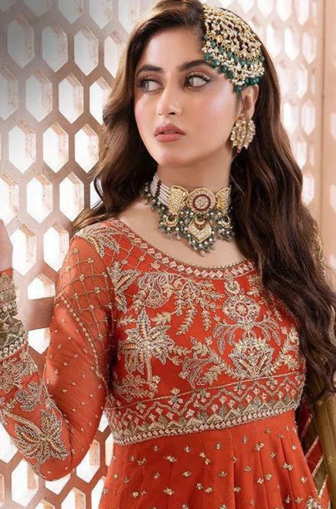 EXCLUSIVE UNSTITCHED EMBROIDERED DRESS - RC 1325