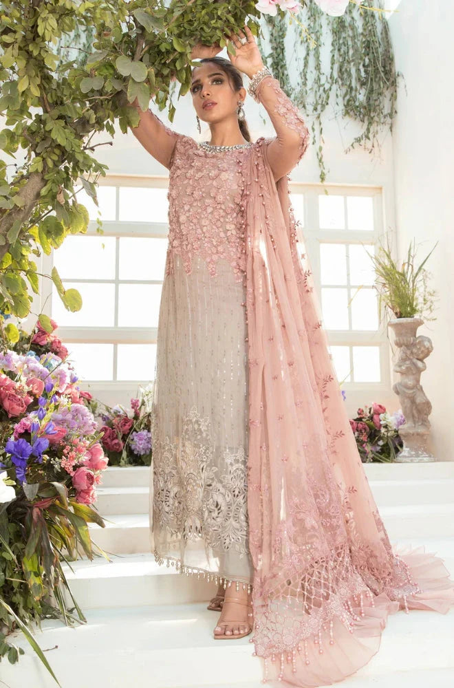 EXCLUSIVE UNSTITCHED EMBROIDERED DRESS - RC 1326