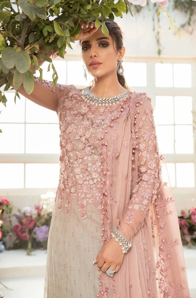 EXCLUSIVE UNSTITCHED EMBROIDERED DRESS - RC 1326