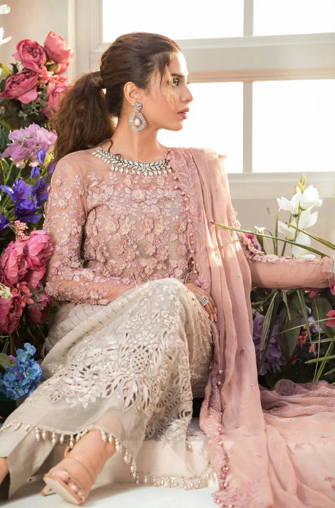 EXCLUSIVE UNSTITCHED EMBROIDERED DRESS - RC 1326