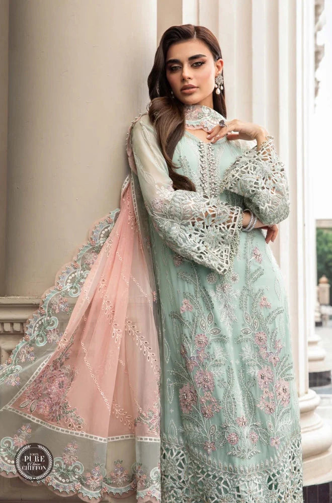 EXCLUSIVE UNSTITCHED EMBROIDERED DRESS - RC 1328