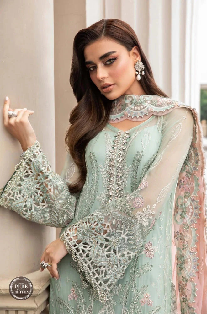 EXCLUSIVE UNSTITCHED EMBROIDERED DRESS - RC 1328