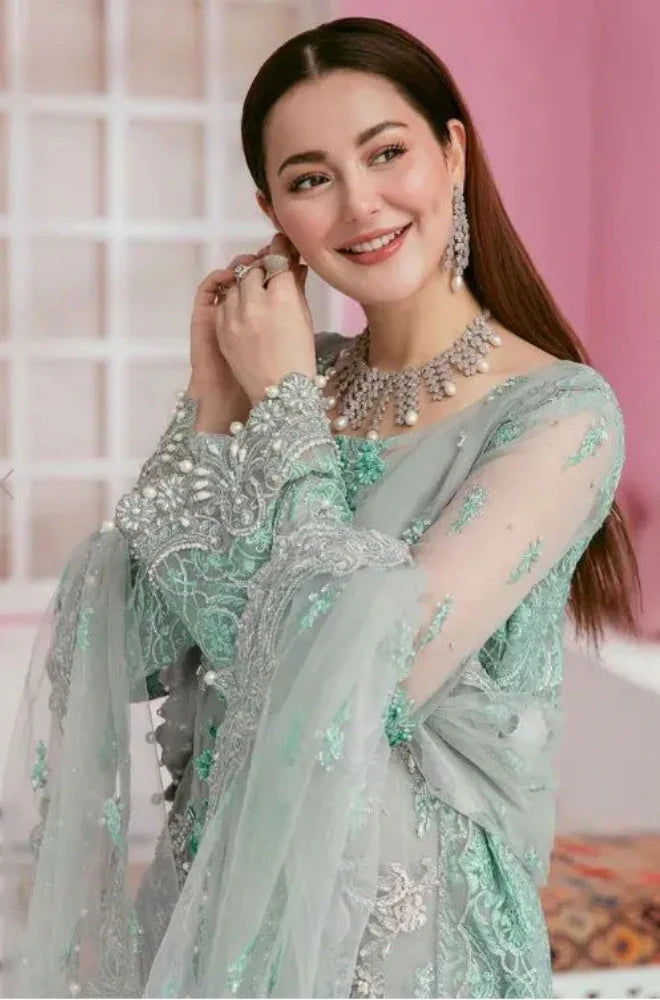 EXCLUSIVE UNSTITCHED EMBROIDERED DRESS - RC 1330