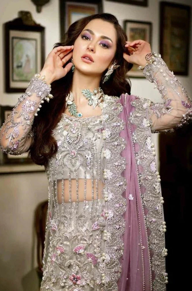 EXCLUSIVE UNSTITCHED EMBROIDERED DRESS - RC 1332