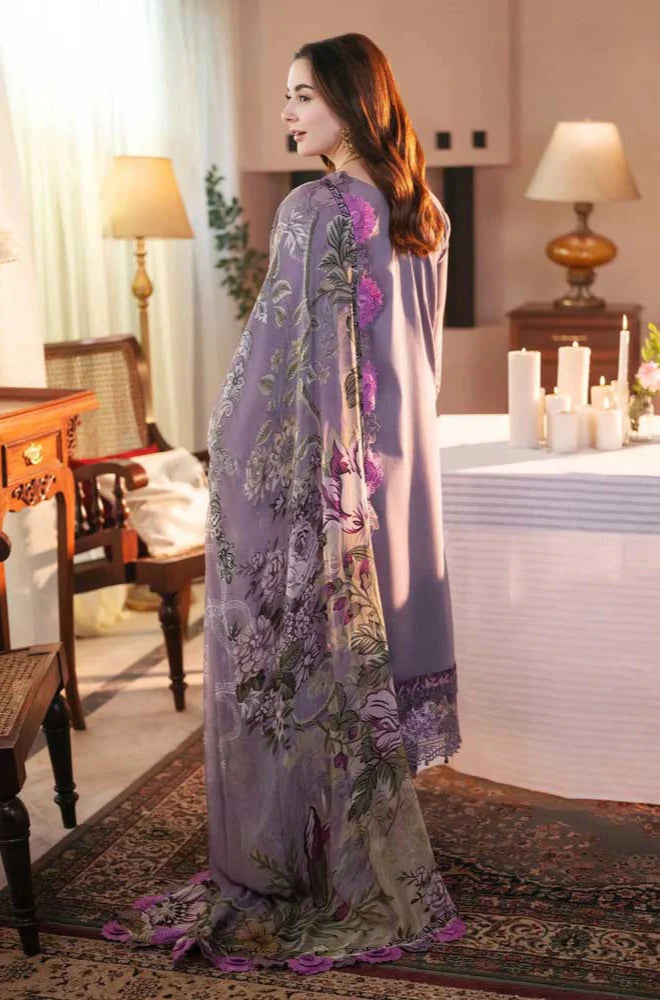 Jade-3PC Unstitched Dhanak Embroidered Shirt with Dhanak Embroidered Dupatta - RC 1160