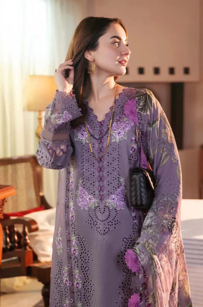 Jade-3PC Unstitched Dhanak Embroidered Shirt with Dhanak Embroidered Dupatta - RC 1160