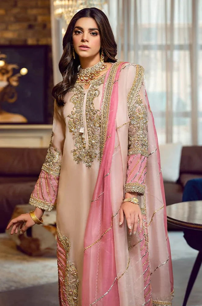 Front Fully Heavy Embroidery With Embroidery Lace Dupatta - RC 1369