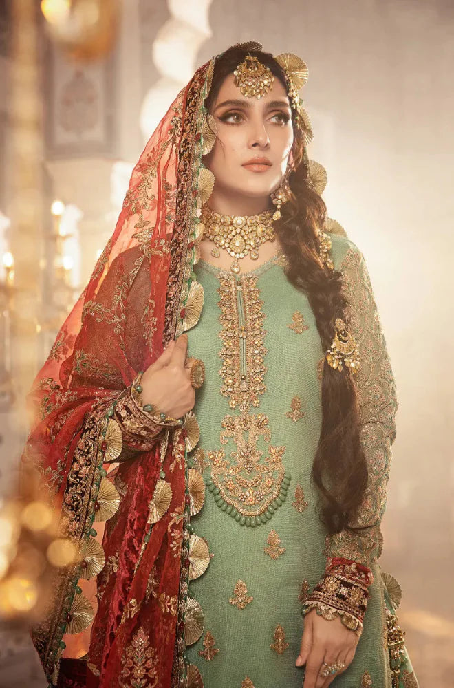 MARIA B - Masuri , Organza & Silk Embroidery Wedding Collection - RC 1310