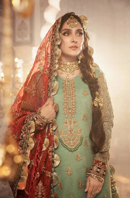 MARIA B - Masuri , Organza & Silk Embroidery Wedding Collection - RC 1310