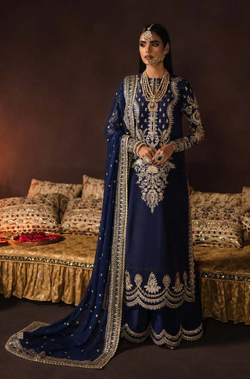 3PC Unstitched Velvet Wedding Collection - RC 1315
