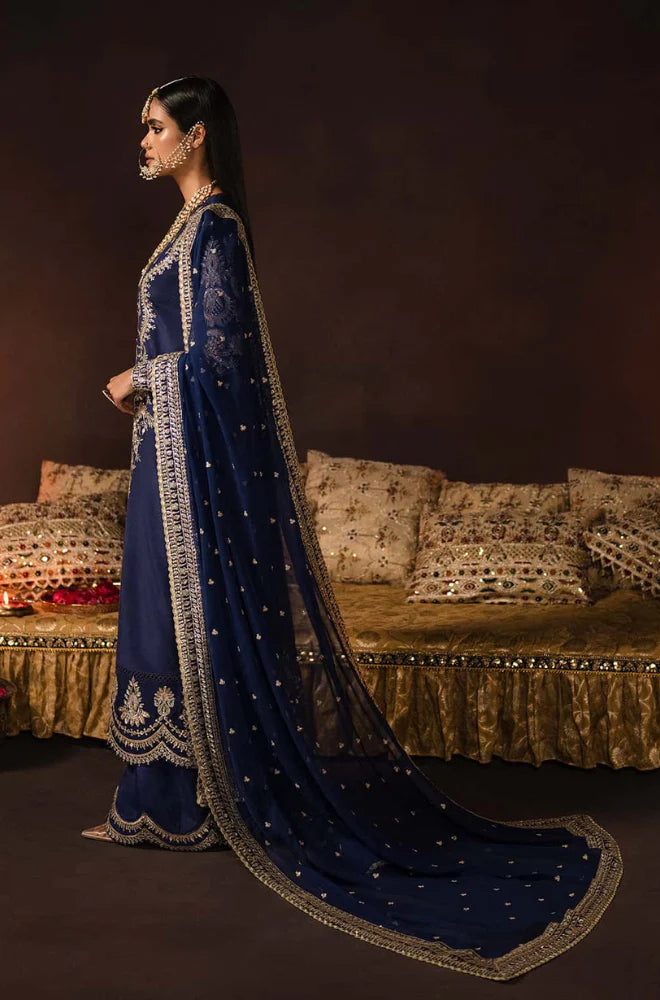 3PC Unstitched Velvet Wedding Collection - RC 1315