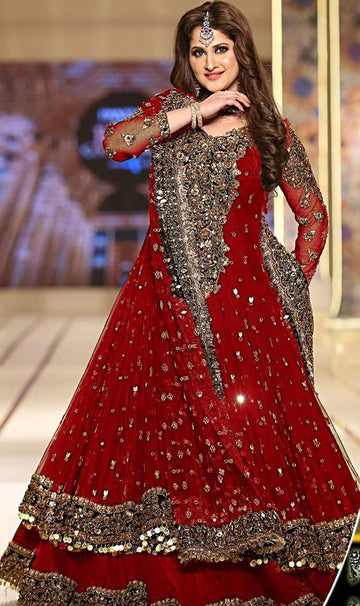 3PC Unstitched Designer Wedding Collection - RC 1302