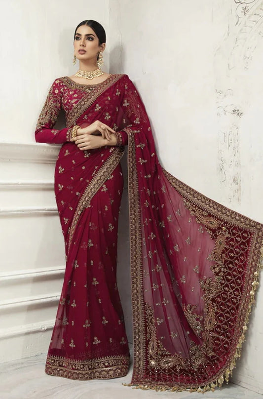 EXCLUSIVE UNSTITCHED SAREE - RC 1322