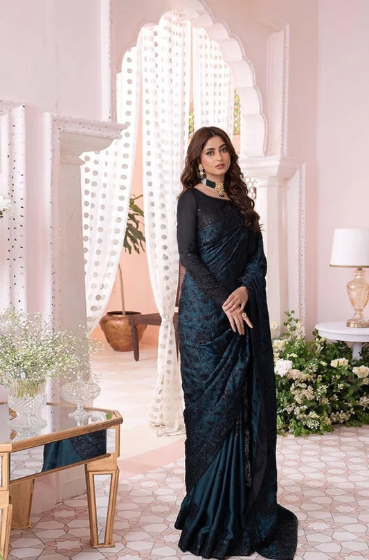 EXCLUSIVE UNSTITCHED SAREE - RC 1323