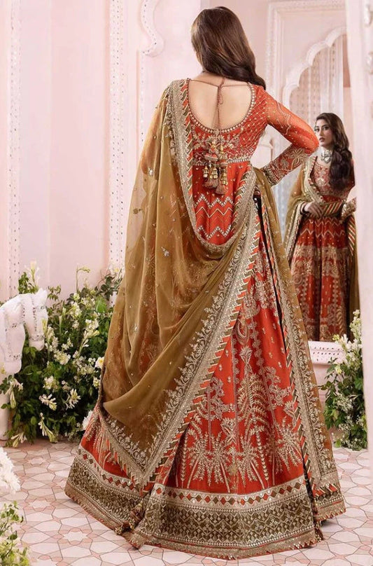 EXCLUSIVE UNSTITCHED EMBROIDERED DRESS - RC 1325