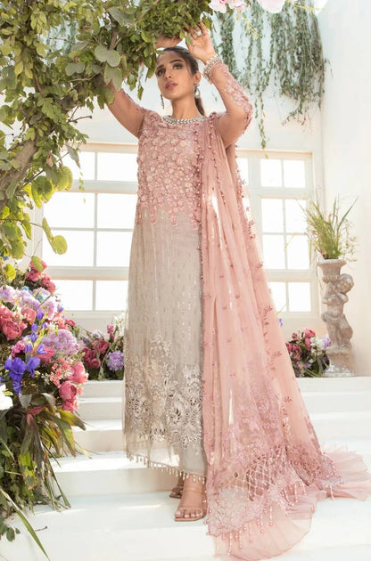 EXCLUSIVE UNSTITCHED EMBROIDERED DRESS - RC 1326