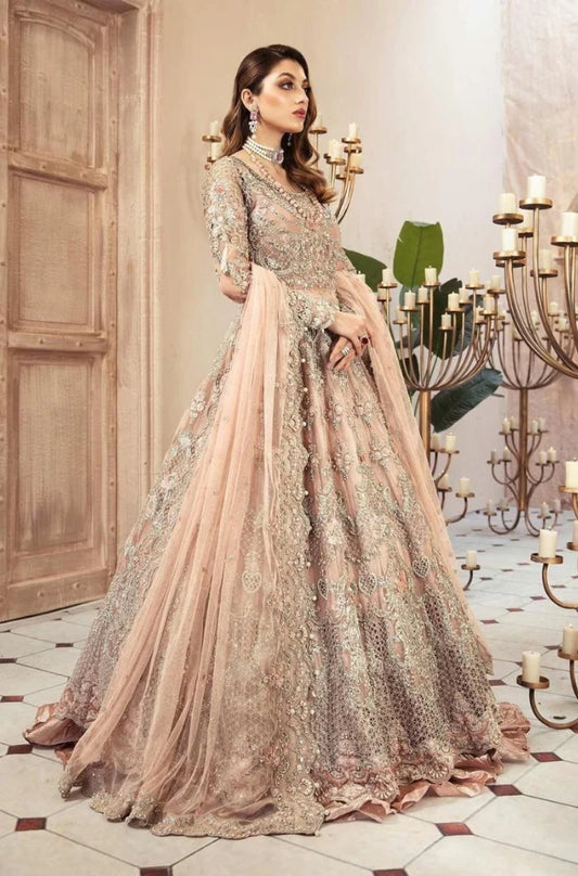 EXCLUSIVE UNSTITCHED EMBROIDERED DRESS - RC 1327