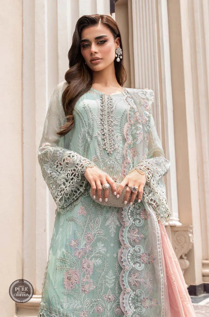EXCLUSIVE UNSTITCHED EMBROIDERED DRESS - RC 1328