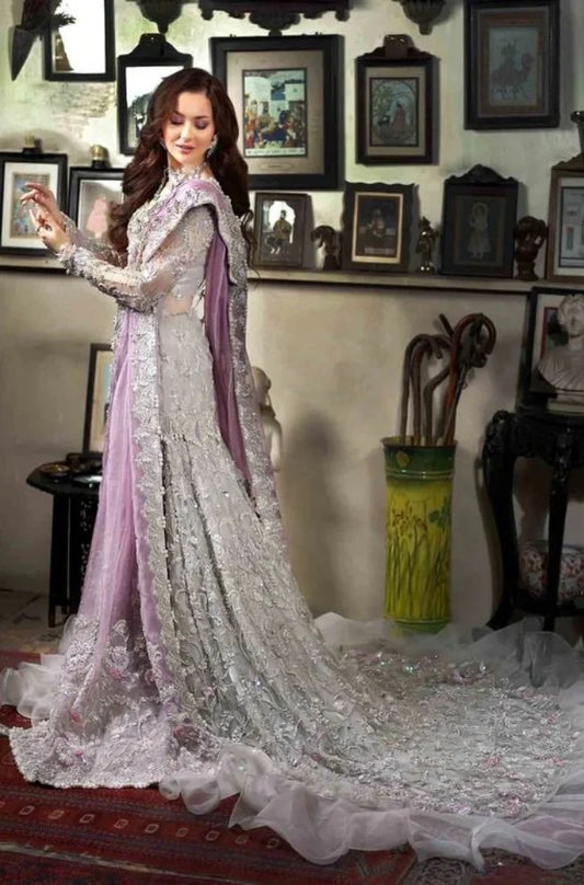 EXCLUSIVE UNSTITCHED EMBROIDERED DRESS - RC 1332