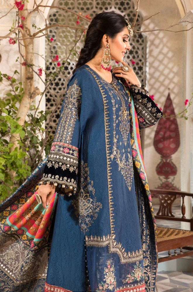 EXCLUSIVE UNSTITCHED EMBROIDERED DRESS - RC 1336