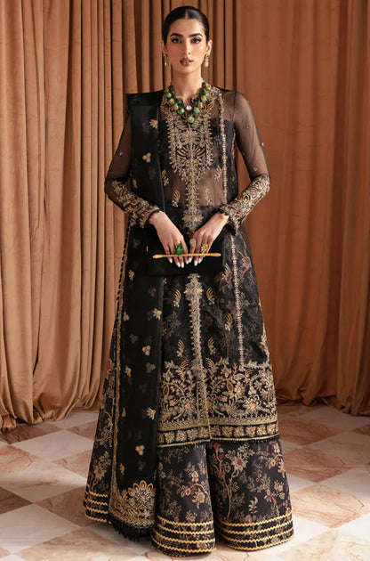 Embroidered Organza Unstitched 3 Piece Suit - RC 1343