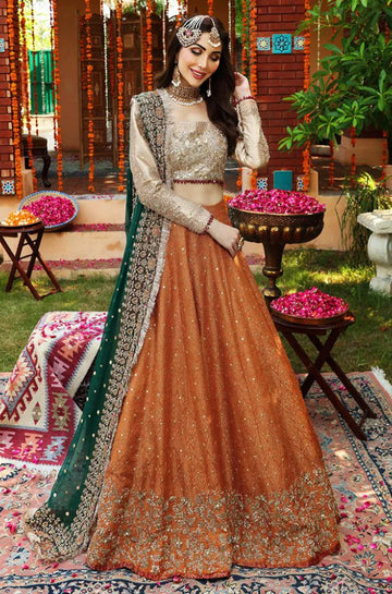 3PC Unstitched Bridal Maxi - RC 1344