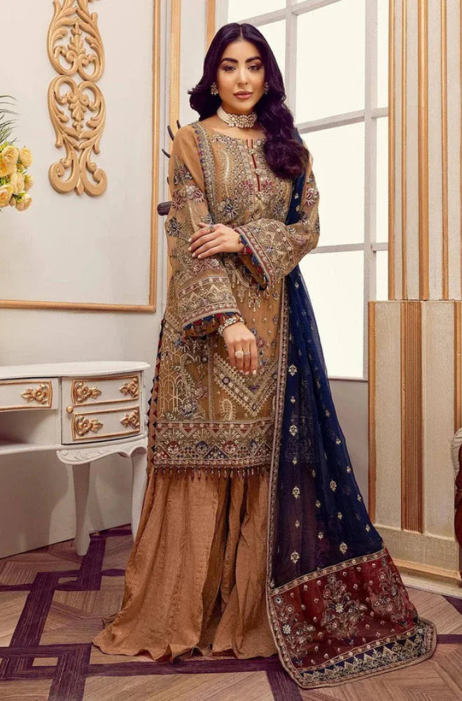 Luxury Festive Embroidered Wedding Collection - RC 1348