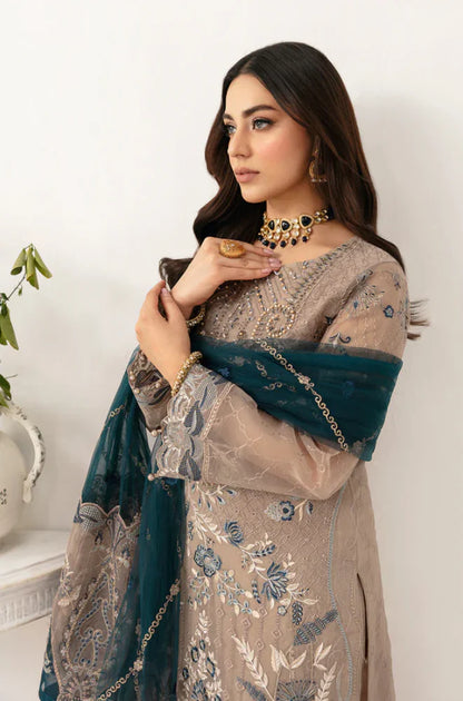 CHIFFON FULLY HEAVY EMBROIDERY - RC 1350