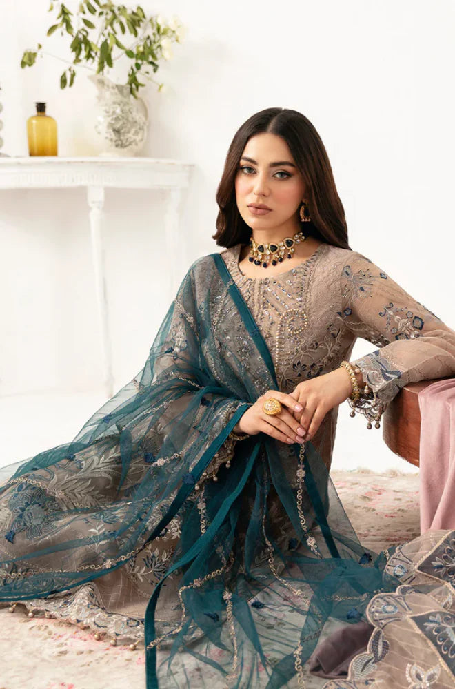 CHIFFON FULLY HEAVY EMBROIDERY - RC 1350