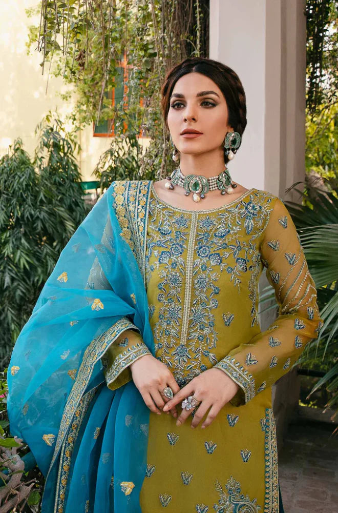 ORGANZA HEAVY EMBROIDERED - RC 1355