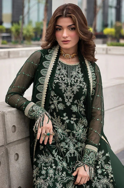 Fully Heavy Embroidered On Chiffon - RC 1360