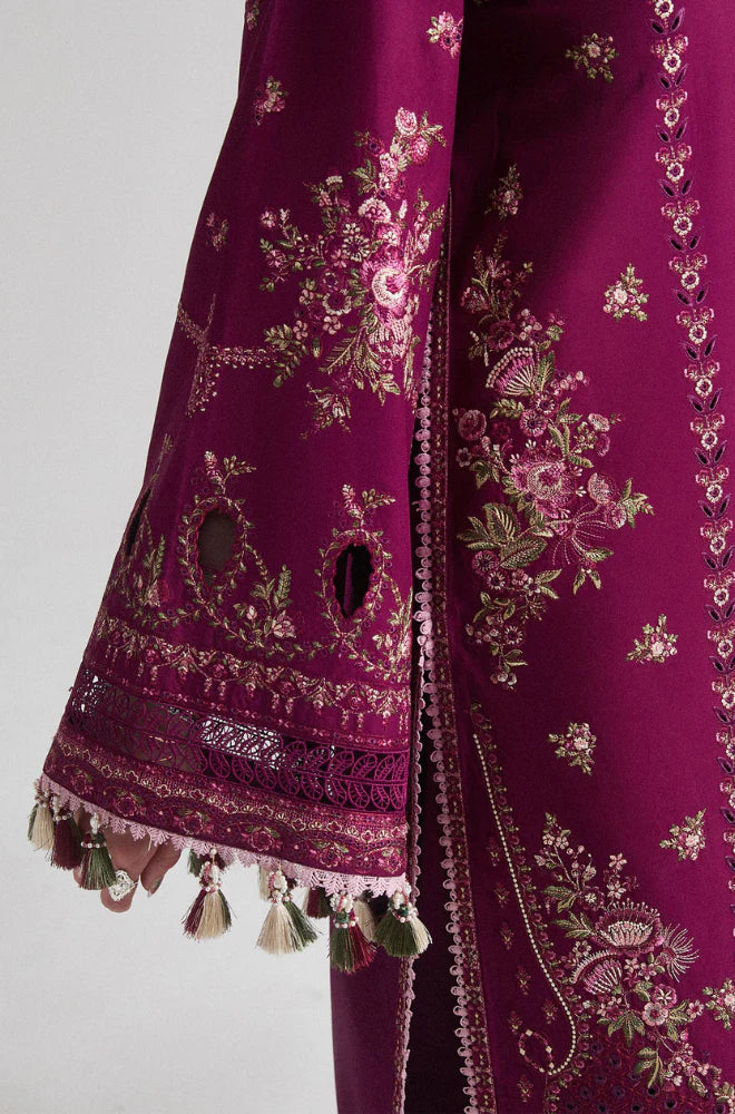 Embroidered Dhanak Unstitched 3PC Set - RC 1162