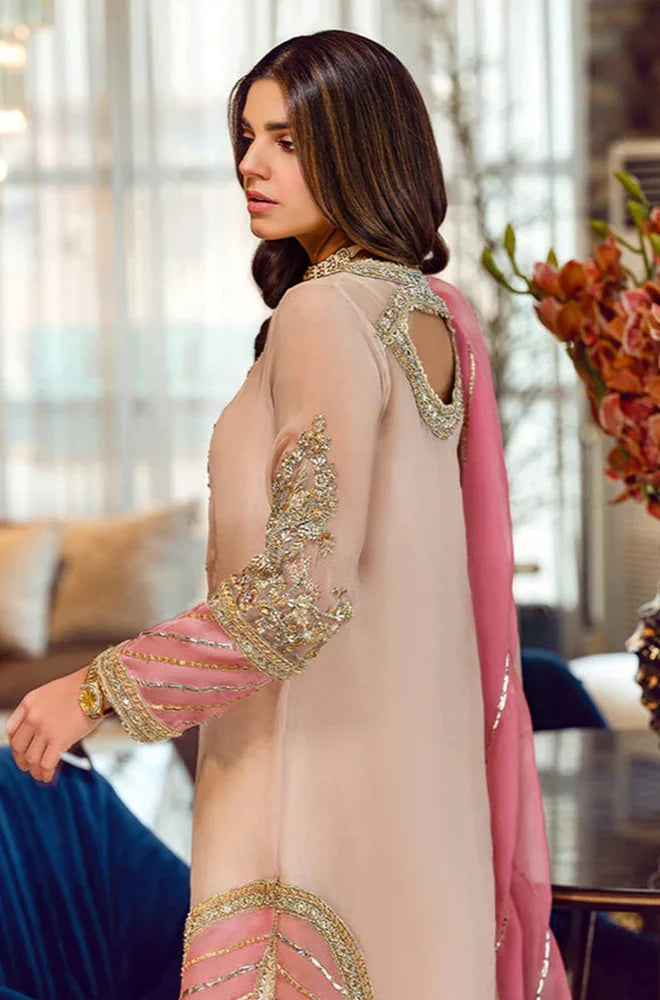 3PC Unstitched Fully Heavy Embroidery Dress - RC 1369