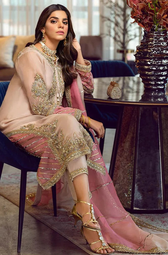 Front Fully Heavy Embroidery With Embroidery Lace Dupatta - RC 1369