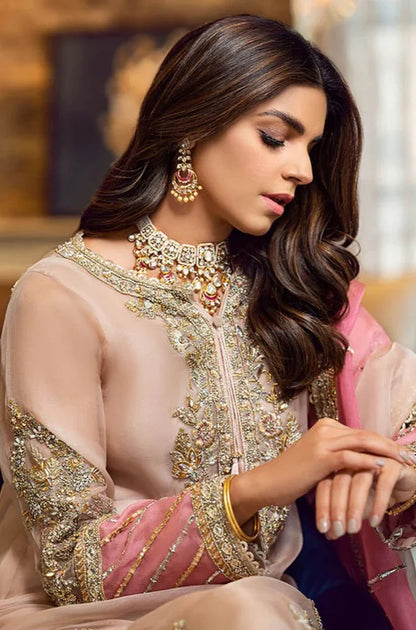 Front Fully Heavy Embroidery With Embroidery Lace Dupatta - RC 1369