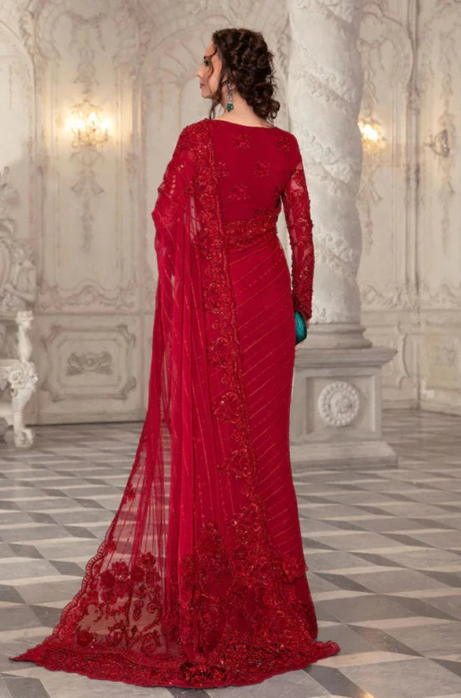 3PC Unstitched Net Exclusive Saree - RC 1393